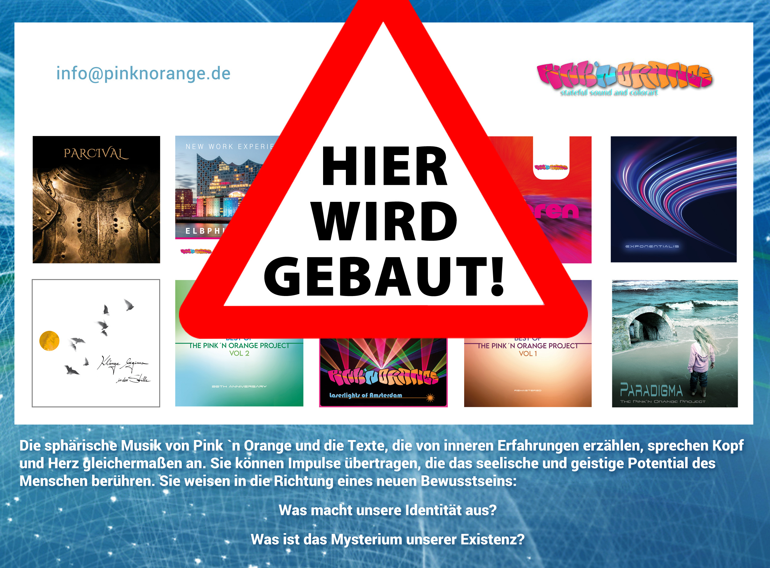 Hintergrundbild mit Links